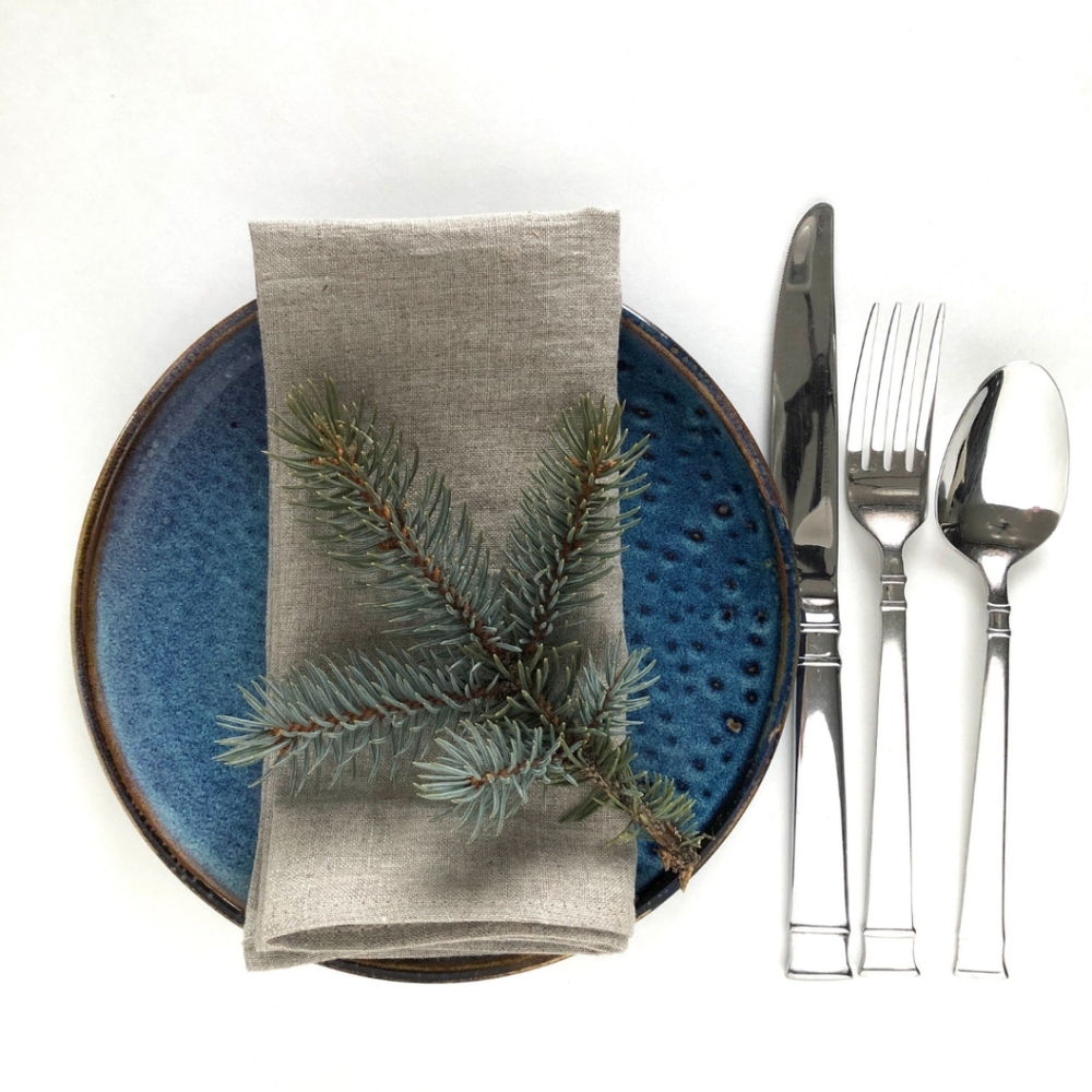 Linen napkins 16x16 set of 8